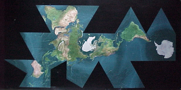 buckminster fuller Dymaxion map